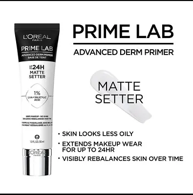 L'Oreal Prime Lab 24 Hours Advanced Dram Matte Setter 30ml • £7.90