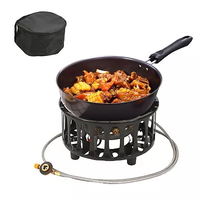 Portable Camping Stove Single One Burner Propane Gas LPG Outdoor BBQ Cooker • $95.38