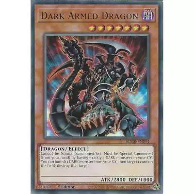 BLMR-EN054 Dark Armed Dragon : Ultra Rare Card : 1st Edition YuGiOh TCG • £0.99