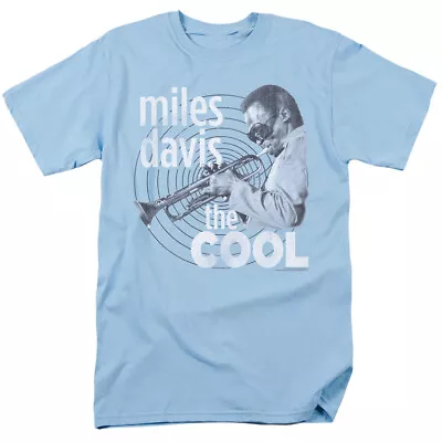 Miles Davis T-Shirt The Cool Light Blue Tee • $24.29