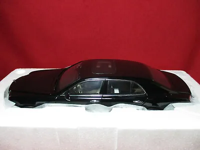 $211.57 • Buy 1:18 Bentley Mulsanne Speed Onyx Black Kyosho Luxury Model Car 08910NX