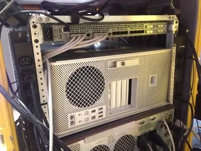 Apple Mac Pro A1186 (2008) 2.8GHz Xsan 2 Intel Xeon RACK MOUNT FCP ProTool Rail • $1645