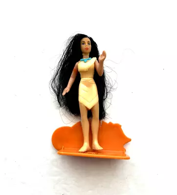 1995 McDonald's Disney Masterpiece | Pocahontas Mini Figurine W/ Stand • $3.14