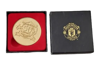 Manchester United 50th Anniversary Of Munich Medal Cased • £15