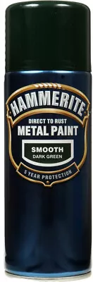 Hammerite - BBQ - Direct To Rust Smooth - Radiator Spray Paint - All Colours • £14.69