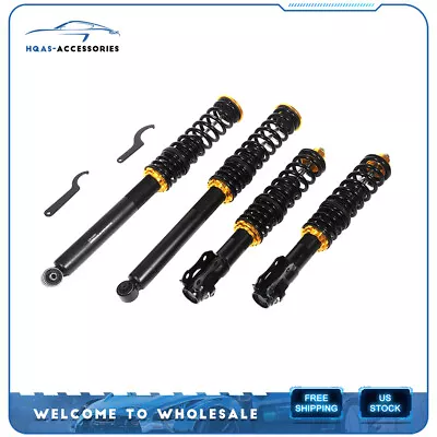 For VW MK2 MK3 GOLF & JETTA Coil Spring Struts Adjustable Assembly Coilover Kits • $189.99