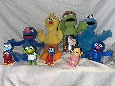 Sesame Street Plush Lot Elmo Big Bird Cookie Monster Mix Lot • $10