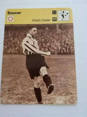 Raich Carter Sunderland Legend 1979 Sportscaster Rencontre Collector Card • £9.95