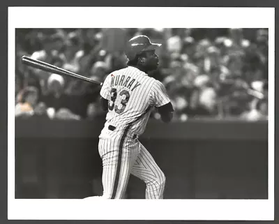 Eddie Murray New York Mets 1st Baseman Hits Grand Slam HR 8x10 UPI Wire Photo • $14.95
