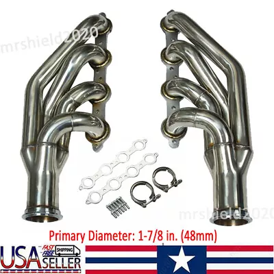 Turbo Headers Manifold 1-7/8  Up & Forward V8 Fit For Pontiac GTO 2004 2005 2006 • $175.74