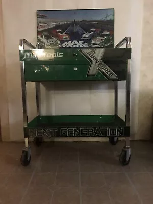 2008 Mac Tools Team Force Utility Cart Toolbox-Autographed By Team John Force • $3500