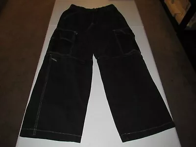 Vintage Macgear Men's Black Baggy Cargo Skater Jeans Waist 32  Inseam 31  • $19.99