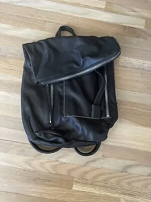 Rick Owens Mini Duffle Bag - Zaino In Pelle Black Bacpack/ Duffle Black Leather • $820