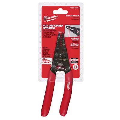 Milwaukee 48-22-6109 7-1/8  Wire Stripper / Cutter For Solid And Stranded Wire • $17.97