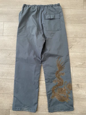 £149.99 • Buy Maharishi Trousers Black Dragon Embroidered Japanese Size L W32-34