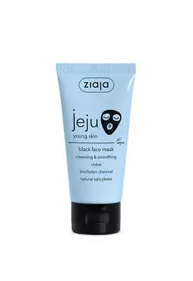 Ziaja Jeju Black Face Mask 50Ml OFFICIAL UK • £8.48