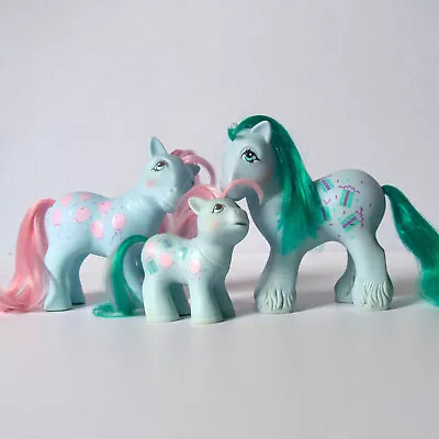 My Little Pony G1 Sweet Celebration Family - Mommy Daddy Baby • $50