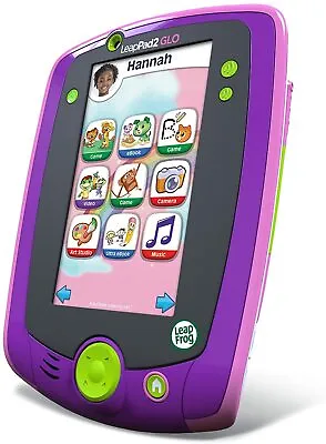 LeapFrog LeapPad Glo Kids Learning Tablet (Purple) 3-9 Years • £39.99