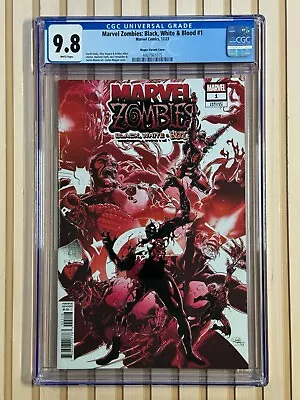 Marvel Zombies Black White Blood #1 2023 Marvel Carlos Mangno Variant CGC 9.8 • $0.99