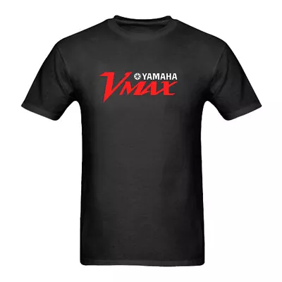 Black Yamaha VMAX Motorcycle Bike All Sz T-shirt All Color • $25