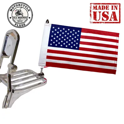 Motorcycle Biker Flag Highway Speeds 6 X9  Flag USA Made (American) • $12.99