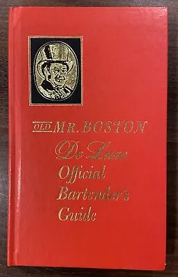 Vintage Old Mr Boston De Luxe Official Bartenders Guide 1966 Pre-owned • $9.99