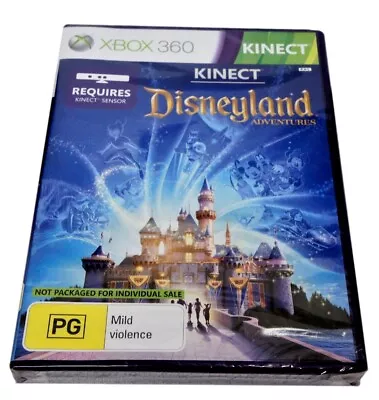 Kinect Disneyland Adventures XBOX 360 PAL Factory NEW+SEALED • $19.95