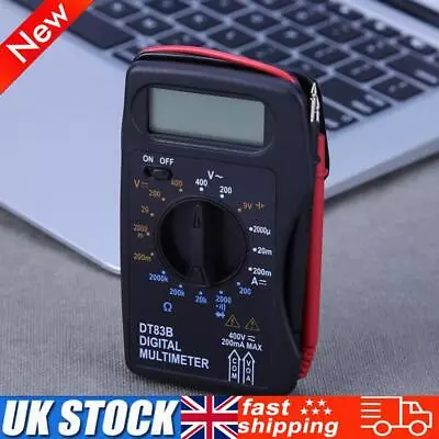 Portable Capacitance Meter Ultra Thin Multimetro Tester For Electrician Supplies • £7.59