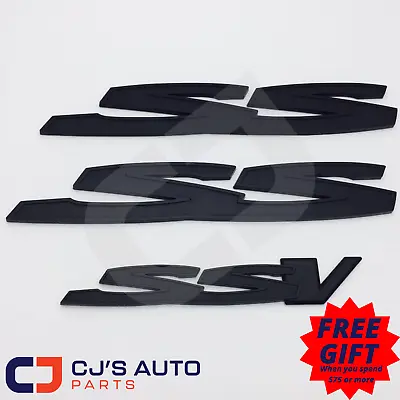 Holden Matte Black SS SSV VE VF Commodore Kit Sedan Ute Wagon • $72.95