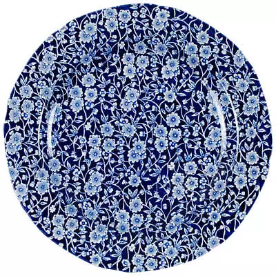 $29.99 • Buy Staffordshire Calico Blue  Dinner Plate 5970812