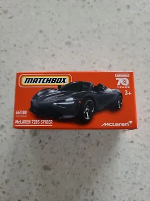 Matchbox McLaren 720S Spider 66/100 2023 • $7.99