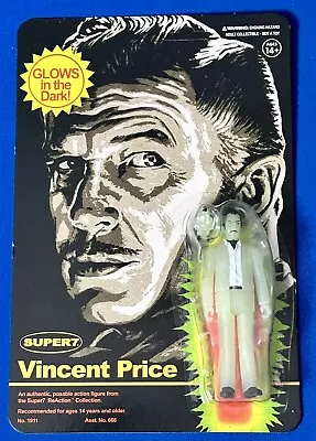 2024 Vincent Price Master Of Mayhem Super7 Reaction Figure Monster Glow • $24.99