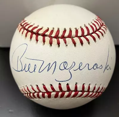 PITTSBURGH PIRATES: Bill Mazeroski Single-Signed ONL Baseball *READ* • $11.50