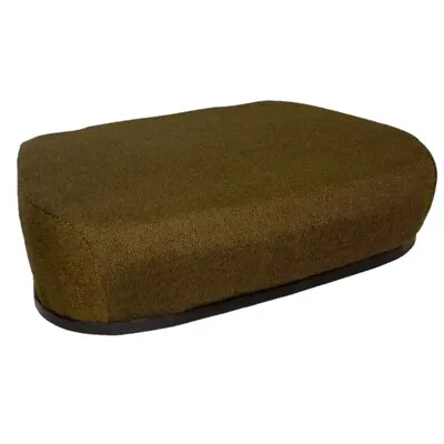 Seat Cushion Hydraulic Suspension Fabric Brown - Economy Fits John Deere 7700 • $106.99