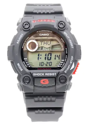 New Casio G-SHOCK  Unbreakable Black Chrono Digital Men Watch 50mm G7900-1 $110 • $80.30