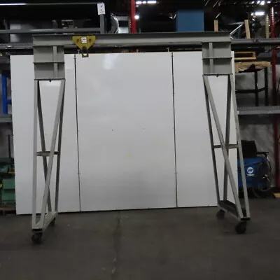 7' Travel Span 113  Under Beam Mobile Gantry Crane 2 Ton Trolley • $1499.99