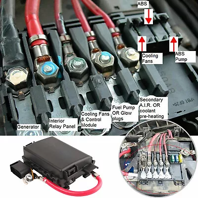 Fuse Box Battery Terminal 1J0937550A Fit For 1999-2004  VW Jetta Golf Mk4 Beetle • $15.43