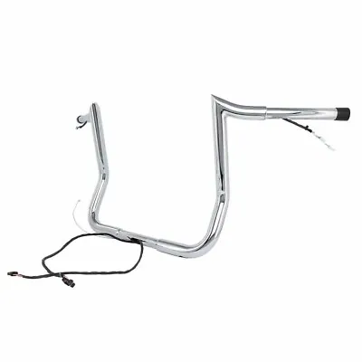 Yaffe Wired 12  Chrome Monkey Bagger Ape Hangers Bars Handlebars Harley Touring • $599.95