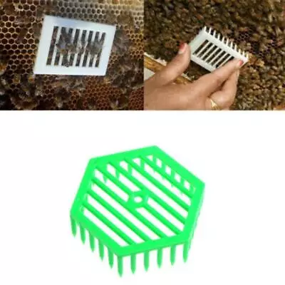 Beekeeping Plastic Queen Bee Cage Marker Clip Bee Collector I7H7 Q3R3 R8O4 • £2.26