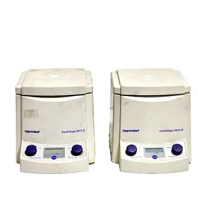 Lot Of 2 Eppendorf 5415 D Micro Centrifuge SOLD AS IS • $340