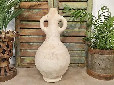 £295 • Buy Modern Rustic Hand Made Moroccan Artisan Pottery Vase Urn Sculpture