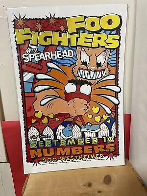 $15 • Buy Foo Fighters Concert Poster 