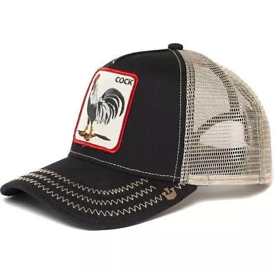 Men Animal Farm Trucker Mesh Baseball Hat Goorin Bros Style Snapback Cap Hip Hop • $9.95