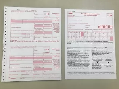 (6) 2018 IRS TAX FORMS W-2 (6 Recipients) + 1 FORM W-3 • $5.95