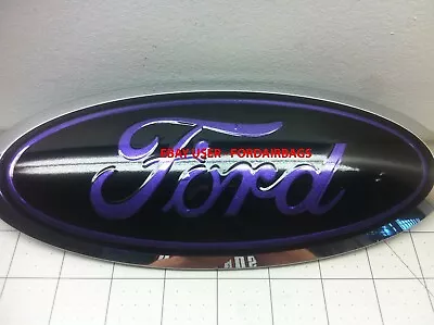 Ford F150 Emblem Overlay Decal 2015 2016 2017 2018 2019 2020     PURPLE METALLIC • $23