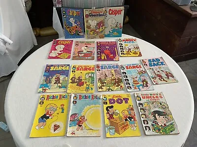 HARVEY Comics Lot Of 16 Casper Sad Sack Richie Dot 60s - 70s FREE S/H • $34.99