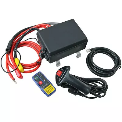 Electric Control Winch Box Pack 12V Relay Wireless Remote Switch Fit Martian 4x4 • $215.15