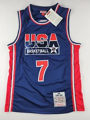 100% Authentic Larry Bird Mitchell & Ness 92 Team USA Dream Team Jersey Sz 40 M • $199.99