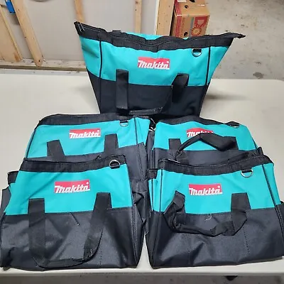 NEW 5 Pack - 14  X 11  Makita Tool Storage Bag Tote Case - FREE SHIPPING! • $44.95