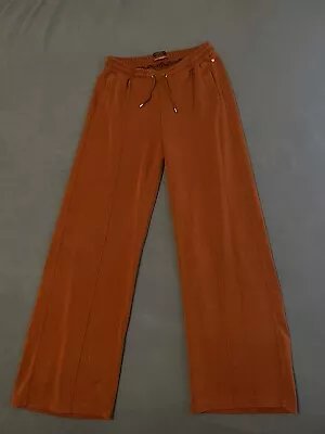 Scotch & Soda Maison Scotch C’est Si Bon Casual Sweatpants Wide Womens M Brown • $27.95